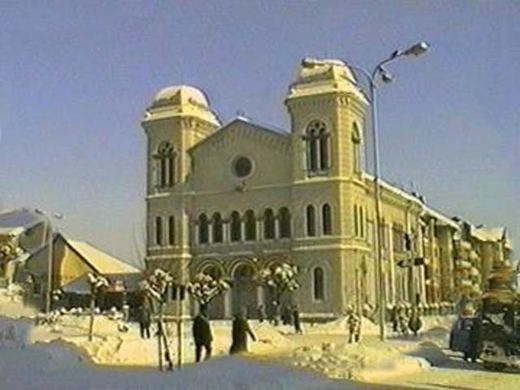 The Temple in the snow