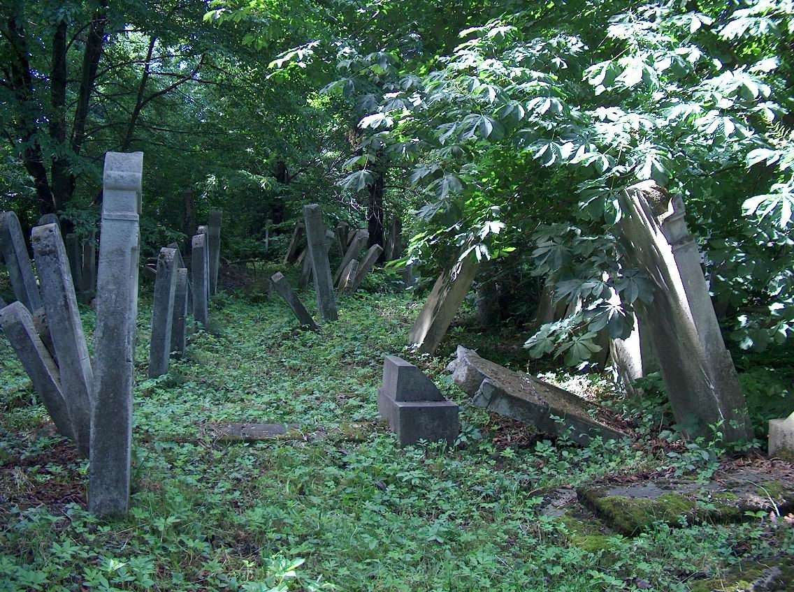 The old part of the cemetery from another angle