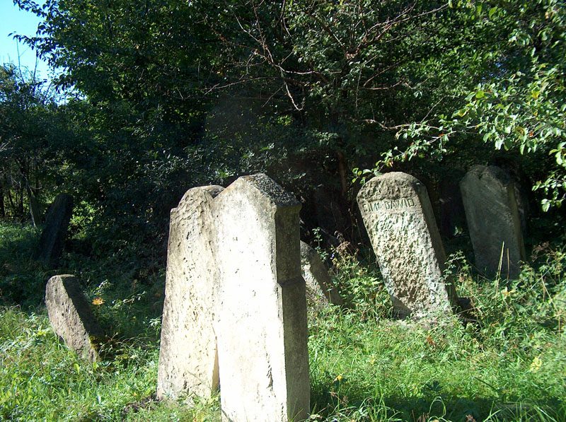 Another view of the old part of the cemetery