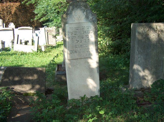 Headstone of Schmiel Donnenfeld